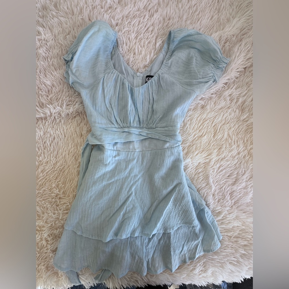 Katie J preteen dress Light dress
Light blue